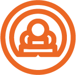 Icon of an MRI, Imaging Tests, may include an MRI, CT, or PET scan, The JADE Study for head and neck cancer.